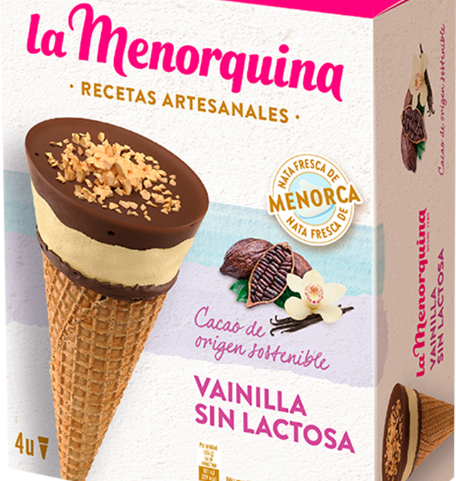 Cucurucho Vainilla Sin Lactosa