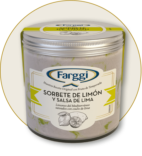 Sorbete Limón Salsa Lima